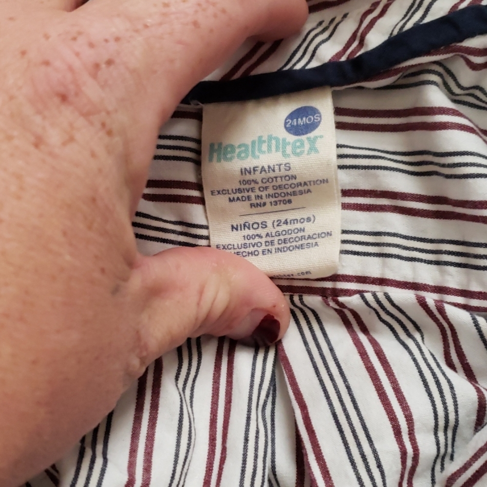 Healthtex 24mo button up